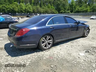 2017 Mercedes-Benz S 550e with VIN WDDUG6DB7HA289255, listed as a Copart auction lot 55859504 with 50,433 mi miles and Salvage Title. Bid and sale history available at DreamBid. Image 3.