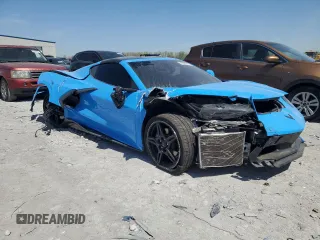 2023 Chevrolet Corvette 2LT with VIN 1G1YB2D41P5123978, listed as a Copart auction lot 53320615 with 10,781 mi miles and Salvage title. Bid and sale history available at DreamBid. Image 4.