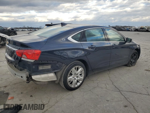 2017 Chevrolet Impala LS with VIN 2G11Z5S32H9181157, listed as a Copart auction lot 86909994 with 74,267 mi miles and Salvage Title. Bid and sale history available at DreamBid. Image 3.