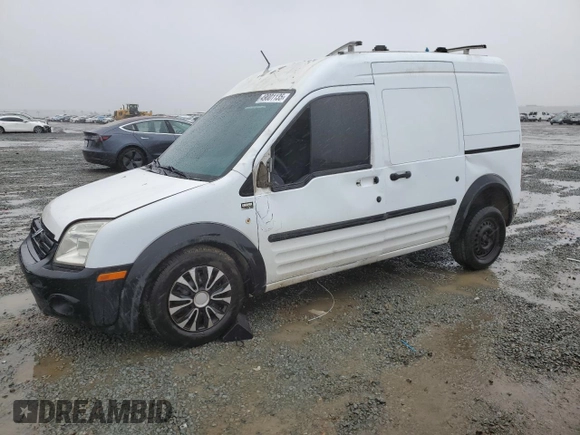 2010 Ford Transit Connect XL with VIN NM0LS7CN9AT021563, listed as a Copart auction lot 49001135 with 123,099 mi miles and Clean title. Bid and sale history available at DreamBid. Image 1.