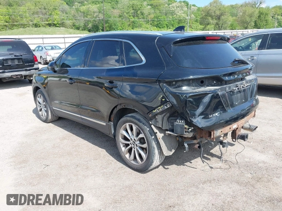 2016 Lincoln MKC Select with VIN 5LMCJ2D99GUJ11480, listed as a IAAI auction lot 42245003 with 135,400 mi miles and . Bid and sale history available at DreamBid. Image 3.