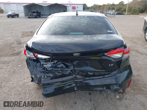 2024 Toyota Corolla LE with VIN 5YFB4MDE0RP133368, listed as a IAAI auction lot 41430223 with 12,475 mi miles and . Bid and sale history available at DreamBid. Image 6.