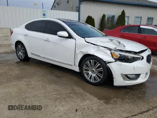 2016 Kia Cadenza Premium z VIN KNALN4D74G5211256, wystawiony jako Copart lot #50929215 z przebiegiem 75 846 mil mil oraz Szkoda całkowita • Salvage title. Historia ofert i sprzedaży dostępna na DreamBid. Obrazek 4.
