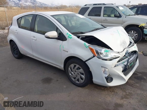 2015 Toyota Prius One with VIN JTDKDTB31F1579038, listed as a IAAI auction lot 41554520 with 166,594 mi miles and . Bid and sale history available at DreamBid. Image 1.