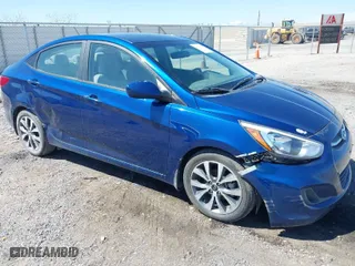2017 Hyundai Accent SE with VIN KMHCT4AE5HU271013, listed as a IAAI auction lot 42018489 with 84,177 mi miles. Bid and sale history available at carsss.com. Image 1.