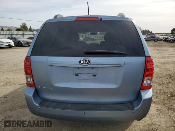 2012 Kia Sedona LX with VIN KNDMG4C7XC6418645, listed as a Copart auction lot 79535074 with 130,023 mi miles and Salvage Title. Bid and sale history available at DreamBid. Image 6.