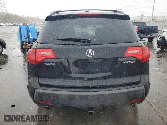 2009 Acura MDX Tech Pkg with VIN 2HNYD28649H531698, listed as a Copart auction lot 53667655 with 185,772 mi miles and Salvage Title. Bid and sale history available at carsss.com. Image 6.