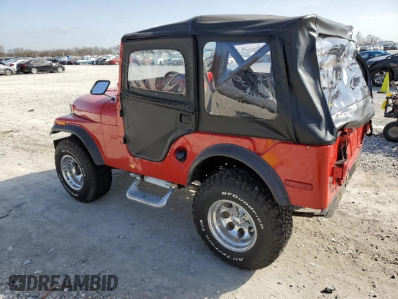 1970 Jeep CJ z VIN 8305017363765, wystawiony jako Copart lot #47984255 z przebiegiem 14 857 mil mil oraz Szkoda całkowita • Salvage title. Historia ofert i sprzedaży dostępna na DreamBid. Obrazek 2.