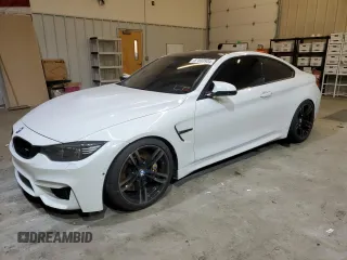 2017 BMW M4 with VIN WBS3R9C32HA014087, listed as a Copart auction lot 87033904 with 55,026 mi miles and Salvage Title. Bid and sale history available at carsss.com. Image 1.