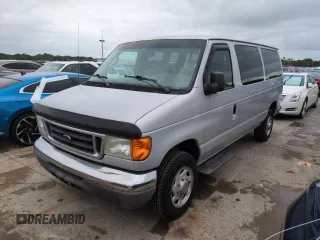 2007 Ford Econoline Passenger XL with VIN 1FBNE31LX7DB35852, listed as a Copart auction lot 74790324 with Not Provided miles and Non Repairable. Bid and sale history available at carsss.com. Image 1.