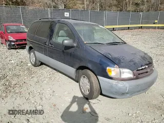2002 Toyota Sienna LE with VIN 4T3ZF13C32U499019, listed as a Copart auction lot 78539864 with 191,055 mi miles and Salvage Title. Bid and sale history available at carsss.com. Image 11.