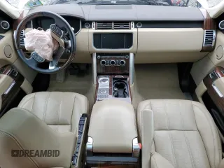 2016 Land Rover Range Rover HSE z VIN SALGS2PF3GA299365, wystawiony jako Copart lot #58929025 z przebiegiem 50 308 mil mil oraz Szkoda całkowita • Salvage title. Historia ofert i sprzedaży dostępna na DreamBid. Obrazek 8.