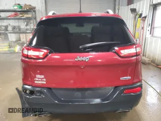 2015 Jeep Cherokee Latitude with VIN 1C4PJMCS5FW624799, listed as a Copart auction lot 52339795 with 142,681 mi miles and Salvage Title. Bid and sale history available at DreamBid. Image 6.