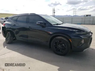 2020 Chevrolet Blazer LT with VIN 3GNKBJRS9LS685617, listed as a Copart auction lot 52412015 with 57,968 mi miles and Salvage title. Bid and sale history available at DreamBid. Image 4.