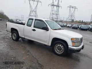 2008 GMC Canyon SLE1 with VIN 1GTCS199X88199845, listed as a IAAI auction lot 40950472 with 165,340 mi miles. Bid and sale history available at carsss.com. Image 1.