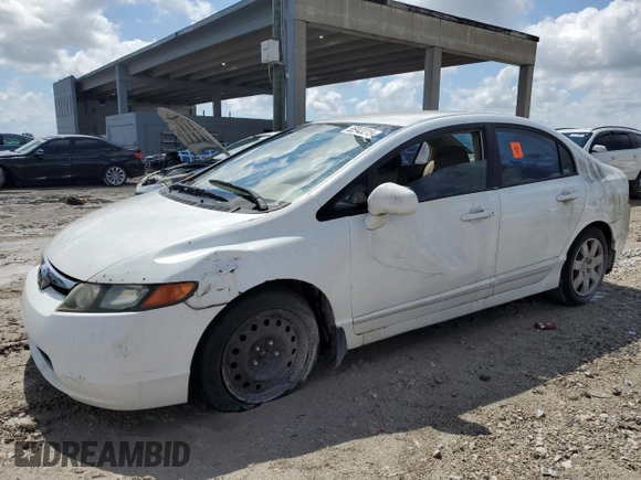 2006 Honda Civic LX with VIN 1HGFA16586L076252, listed as a Copart auction lot 55943215 with Not Provided miles and Clean Title. Bid and sale history available at DreamBid. Image 1.