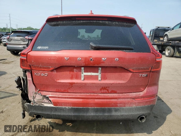2018 Volvo XC60 Momentum with VIN YV4102RK7J1029914, listed as a Copart auction lot 59090615 with 48,810 mi miles and Clean title. Bid and sale history available at DreamBid. Image 6.