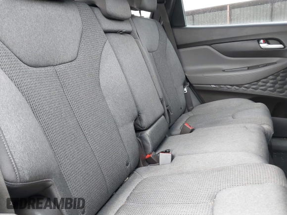 2020 Hyundai Santa Fe SE with VIN 5NMS23AD6LH174584, listed as a IAAI auction lot 41813950 with 107,852 mi miles. Bid and sale history available at carsss.com. Image 8.