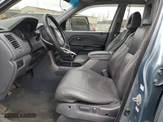 2005 Honda Pilot EX-L with NAVI with VIN 2HKYF18765H502546, listed as a Copart auction lot 48708755 with 186,164 mi miles and Salvage Title. Bid and sale history available at carsss.com. Image 7.