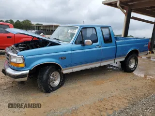 1993 Ford F-150 with VIN 1FTEX14N2PKA32847, listed as a Copart auction lot 72516814 with 199,435 mi miles and Salvage Title. Bid and sale history available at carsss.com. Image 1.