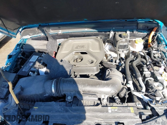 2024 Jeep Wrangler Sport S z VIN 1C4RJXN60RW254747, wystawiony jako IAAI lot #41428706 z przebiegiem 13 642 mil mil oraz . Historia ofert i sprzedaży dostępna na DreamBid. Obrazek 10.