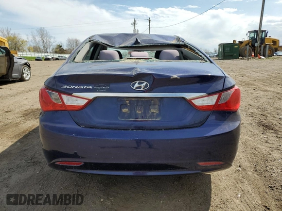 2012 Hyundai Sonata GLS with VIN 5NPEB4AC9CH449068, listed as a Copart auction lot 53642235 with 159,010 mi miles and Clean Title. Bid and sale history available at carsss.com. Image 6.