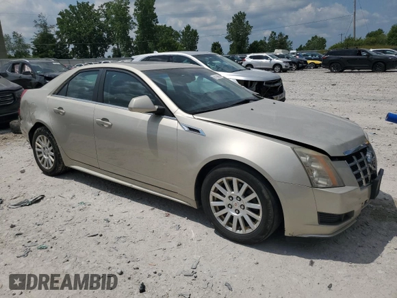2013 Cadillac CTS Luxury with VIN 1G6DH5E53D0145506, listed as a Copart auction lot 61198255 with Not provided miles and Clean title. Bid and sale history available at DreamBid. Image 4.
