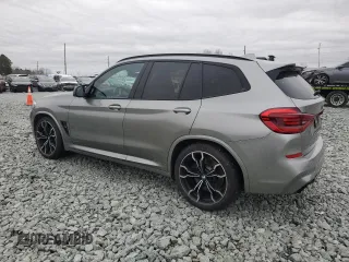 2021 BMW X3 M with VIN 5YMTS0C08M9G76226, listed as a Copart auction lot 43261415 with 41,258 mi miles and Non Repairable. Bid and sale history available at carsss.com. Image 2.
