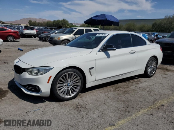 2014 BMW 4 Series 428i with VIN WBA3V7C51EJ873074, listed as a Copart auction lot 58778785 with 94,007 mi miles and Salvage title. Bid and sale history available at DreamBid. Image 1.