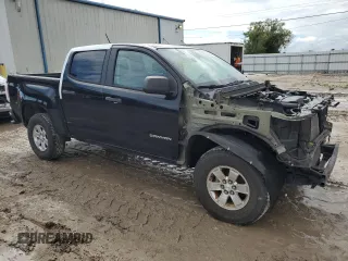 2016 GMC Canyon 2WD with VIN 1GTG5BEA6G1254345, listed as a Copart auction lot 73164174 with 75,833 mi miles and Salvage Title. Bid and sale history available at carsss.com. Image 4.