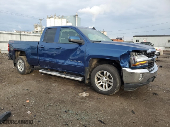 2017 Chevrolet Silverado 1500 LT with VIN 1GCVKREC9HZ265644, listed as a Copart auction lot 43423795 with 187,259 mi miles and Salvage Title. Bid and sale history available at carsss.com. Image 4.
