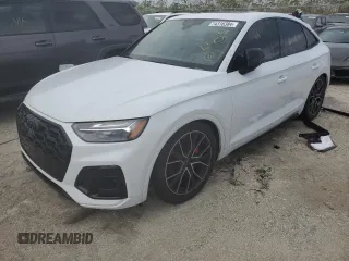 2024 Audi SQ5 Sportback Premium Plus with VIN WA124AFY8R2021674, listed as a Copart auction lot 74318384 with Not Provided miles and Non Repairable. Bid and sale history available at DreamBid. Image 1.