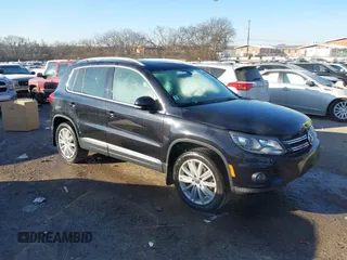 2016 Volkswagen Tiguan S with VIN WVGBV7AX3GW522378, listed as a IAAI auction lot 41391294 with 106,278 mi miles and . Bid and sale history available at DreamBid. Image 13.
