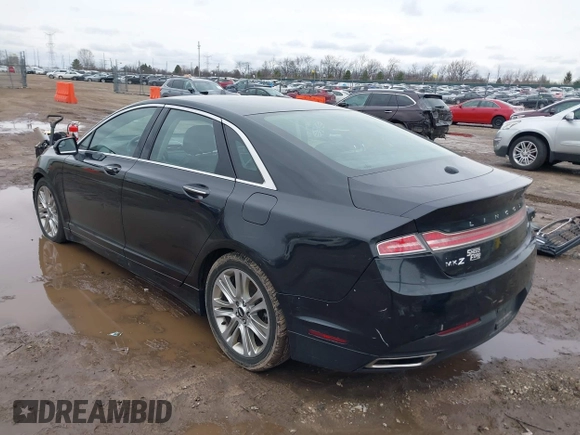 2015 Lincoln MKZ Hybrid with VIN 3LN6L2LUXFR602601, listed as a IAAI auction lot 41956495 with 346,448 mi miles. Bid and sale history available at carsss.com. Image 3.