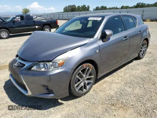 2016 Lexus CT 200h z VIN JTHKD5BH1G2260594, wystawiony jako Copart lot #62302465 z przebiegiem 135 313 mil mil oraz Szkoda całkowita • Salvage title. Historia ofert i sprzedaży dostępna na DreamBid. Obrazek 1.