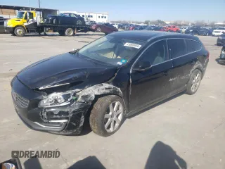 2016 Volvo V60 T5 Drive-E Premier with VIN YV140MEKXG1301411, listed as a Copart auction lot 41890694 with 0 mi miles. Bid and sale history available at carsss.com. Image 1.