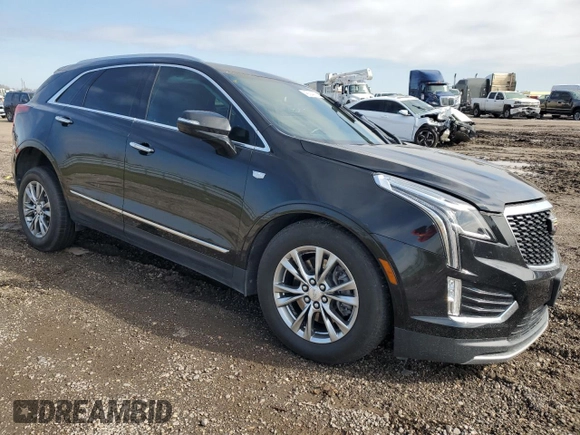 2021 Cadillac XT5 FWD Premium Luxury with VIN 1GYKNCRS1MZ107036, listed as a Copart auction lot 45534075 with 66,813 mi miles and Salvage Title. Bid and sale history available at carsss.com. Image 4.