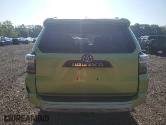 2023 Toyota 4Runner TRD Off Road Premium with VIN JTERU5JR1P6098738, listed as a Copart auction lot 65277235 with 56,392 mi miles and Salvage title. Bid and sale history available at DreamBid. Image 6.