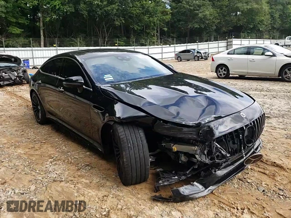 2021 Mercedes-Benz AMG GT 43 z VIN W1K7X5KB5MA039808, wystawiony jako Copart lot #63608354 z przebiegiem 18 253 mil mil oraz Szkody całkowita. Historia ofert i sprzedaży dostępna na DreamBid. Obrazek 10.
