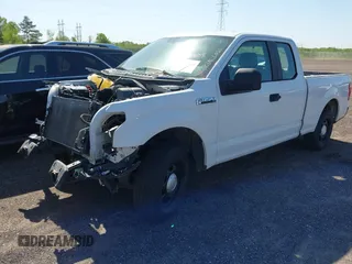 2017 Ford F-150 XL with VIN 1FTEX1C82HKD56460, listed as a IAAI auction lot 41863054 with 203,276 mi miles. Bid and sale history available at carsss.com. Image 2.