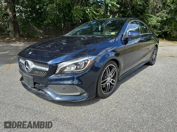 2017 Mercedes-Benz CLA 250 with VIN WDDSJ4GB3HN406508, listed as a Copart auction lot 64348553 with 56,164 mi miles and . Bid and sale history available at DreamBid. Image 2.