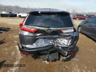 2019 Honda CR-V EX with VIN 5J6RW2H57KL035955, listed as a Copart auction lot 48019615 with 42,107 mi miles and Salvage Title. Bid and sale history available at DreamBid. Image 6.