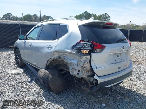 2020 Nissan Rogue S with VIN 5N1AT2MV3LC725930, listed as a IAAI auction lot 41833341 with 89,535 mi miles and . Bid and sale history available at DreamBid. Image 3.