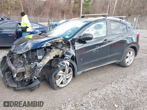 2019 Honda HR-V EX with VIN 3CZRU5H54KM729427, listed as a IAAI auction lot 41215958 with 81,957 mi miles. Bid and sale history available at carsss.com. Image 17.