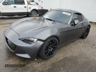 2019 Mazda MX-5 Miata RF Grand Touring with VIN JM1NDAM72K0303288, listed as a Copart auction lot 42570205 with 41,925 mi miles and Salvage Title. Bid and sale history available at carsss.com. Image 1.