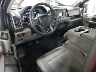 2017 Ford F-150 XL with VIN 1FTEW1EP5HFB19879, listed as a Copart auction lot 60962045 with 96,633 mi miles and Salvage title. Bid and sale history available at DreamBid. Image 8.