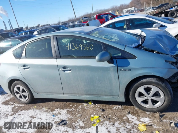 2013 Toyota Prius One z VIN JTDKN3DU3D1617773, wystawiony jako IAAI lot #41369560 z przebiegiem 91 962 mil mil oraz . Historia ofert i sprzedaży dostępna na DreamBid. Obrazek 14.