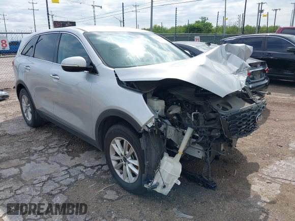 2020 Kia Sorento LX V6 with VIN 5XYPG4A56LG610186, listed as a IAAI auction lot 42049647 with 78,866 mi miles. Bid and sale history available at carsss.com. Image 1.