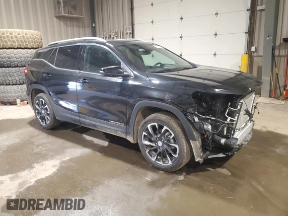 2022 GMC Terrain SLT with VIN 3GKALVEV0NL297542, listed as a Copart auction lot 50292245 with 24,659 mi miles and Salvage Title. Bid and sale history available at carsss.com. Image 4.