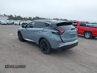 2023 Nissan Murano SL with VIN 5N1AZ2CJXPC131449, listed as a IAAI auction lot 41177130 with 19,474 mi miles and . Bid and sale history available at DreamBid. Image 3.